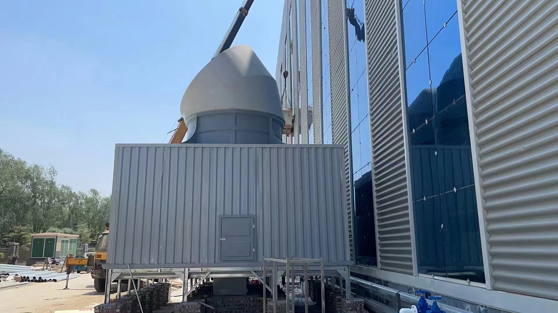 方形橫流冷卻塔